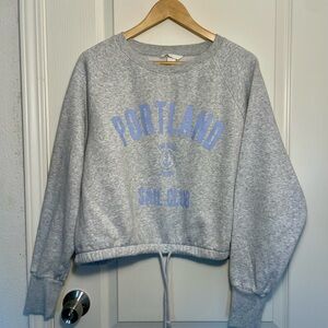 Gray Portland Sail Club Sweatshirt